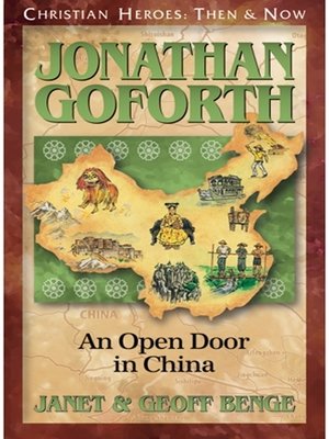 cover image of Jonathan Goforth: An Open Door in China